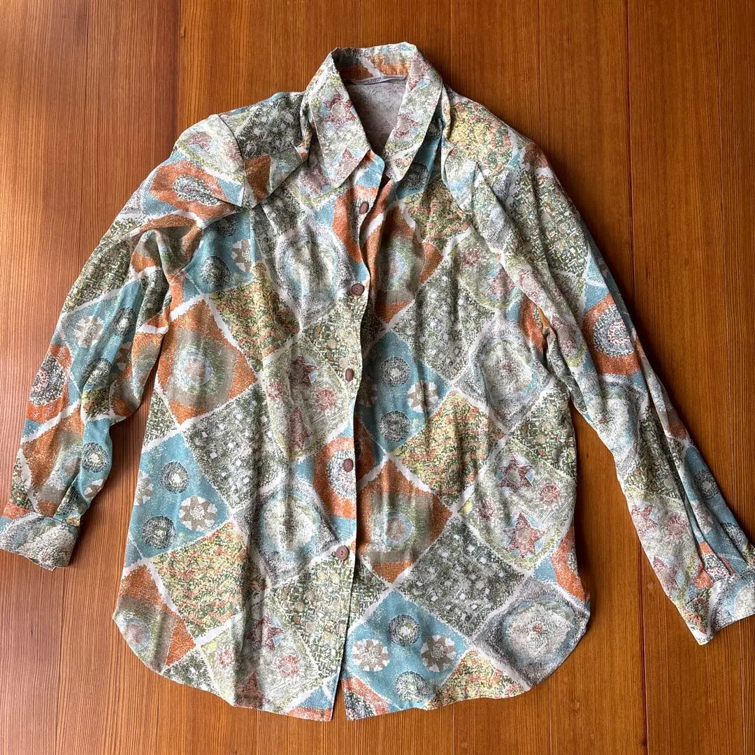 Thumbnail of Women's shirt blouse Showa retro ladies' clothing