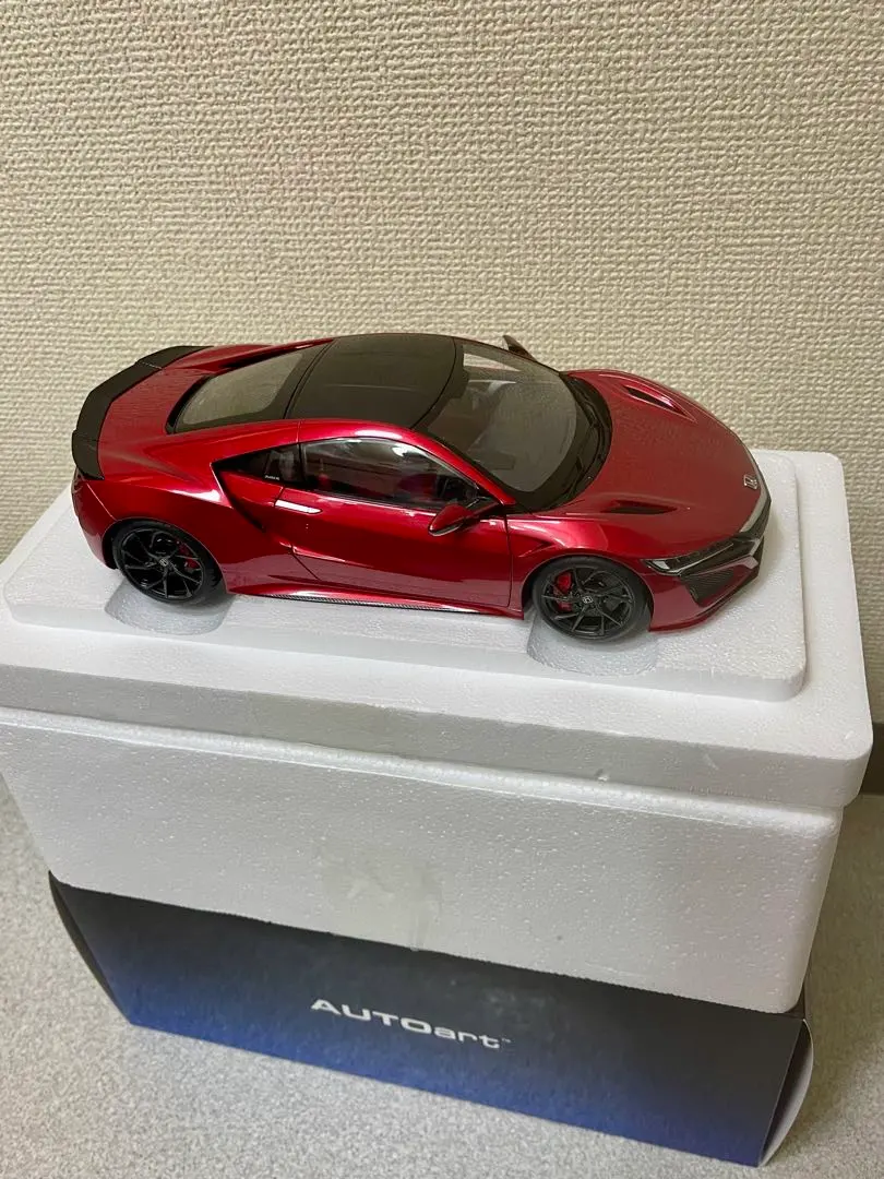 1/18 AUTOart 本田 NSX NC1 珍珠紅 美品 的縮圖