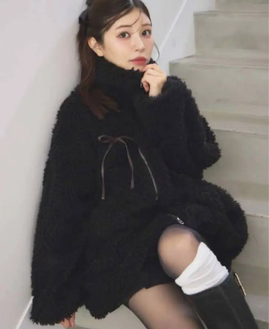新品 one after another nice claupボアジャケット one after another NICE CLAUP/【one after another