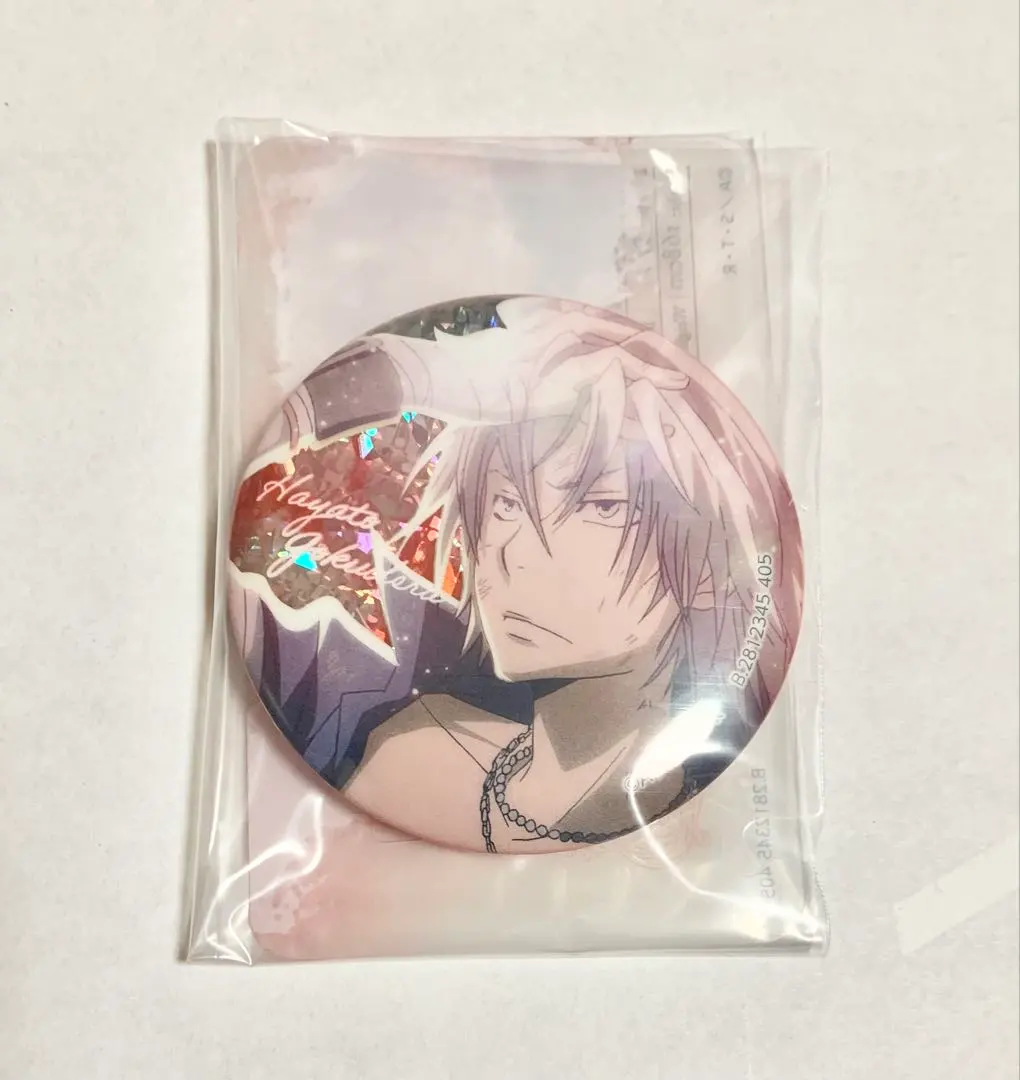Thumbnail of REBORN! Reborn Sparkling Glitter Can Badge Gokudera