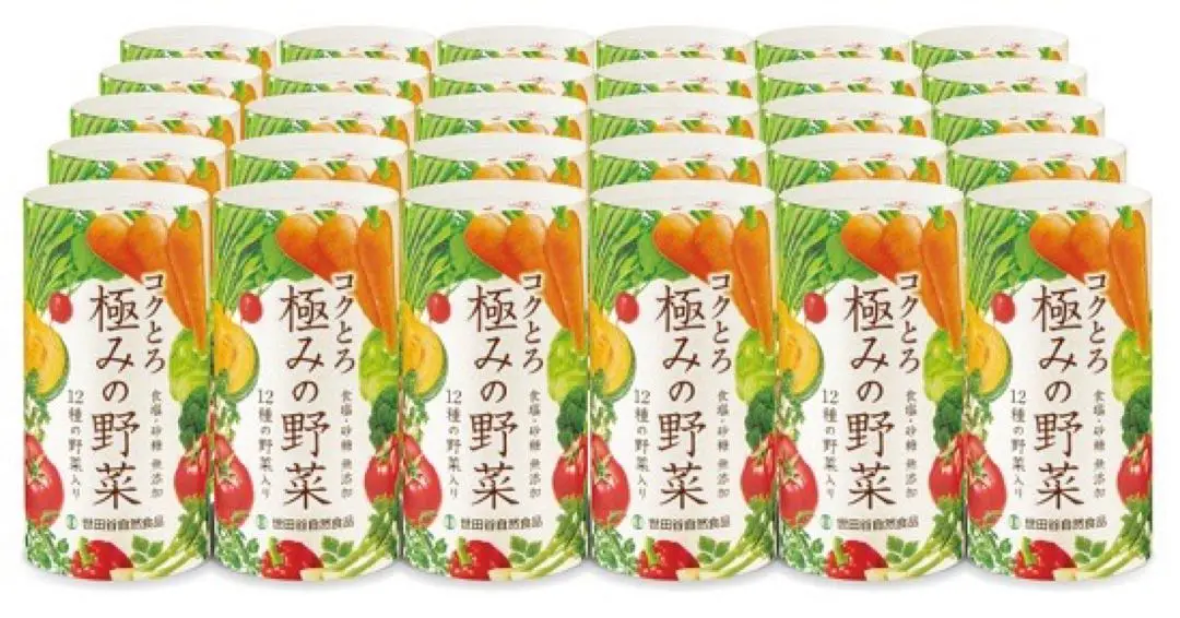 コクとろ　極みの野菜　60本 コクとろ 極みの野菜（紙容器） | 世田谷自然食品【公式通販】