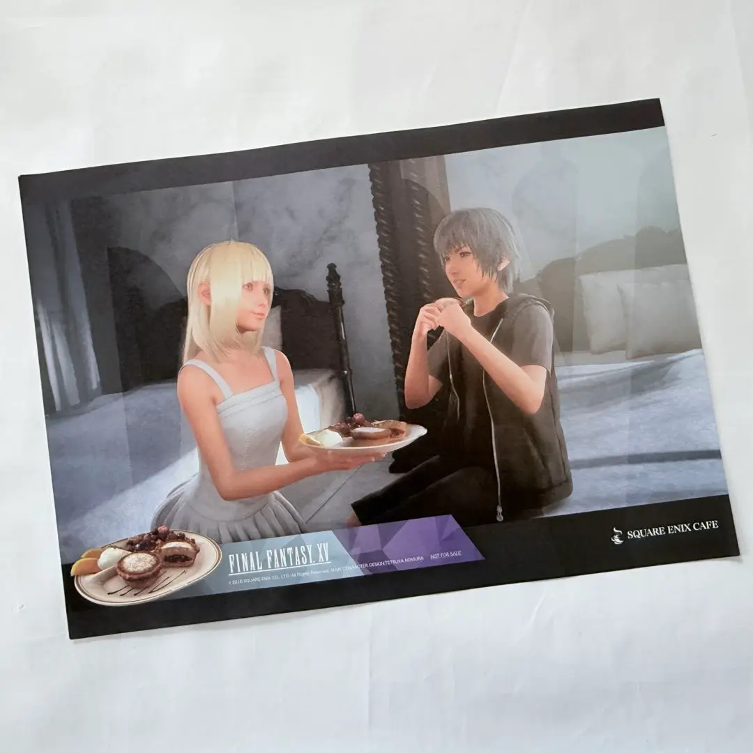 ファイナルファンタジー15 スクエニカフェ　第2弾　ランチョン7枚セット ファイナルファンタジーXV FF15 スクエニカフェ 特典ランチョン