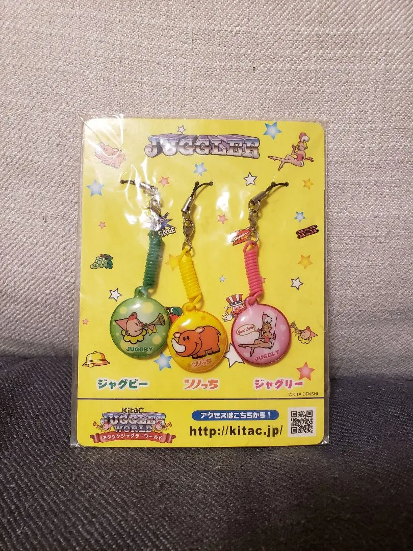 ツノッチ ジュエリーストラップ ジャグラー ツノッチ ジュエリーストラップ 2個セット - メルカリ