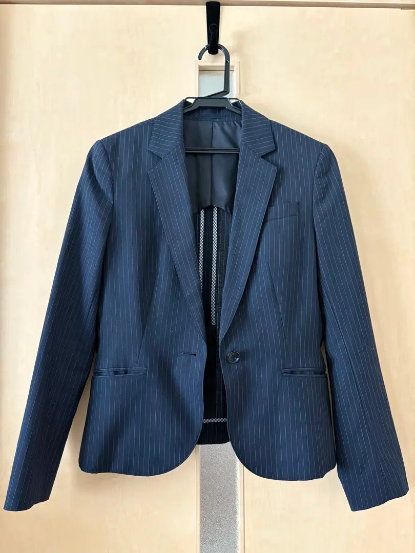 Thumbnail of SUIT SELECT Navy Striped Business Suit - 3 Piece Set