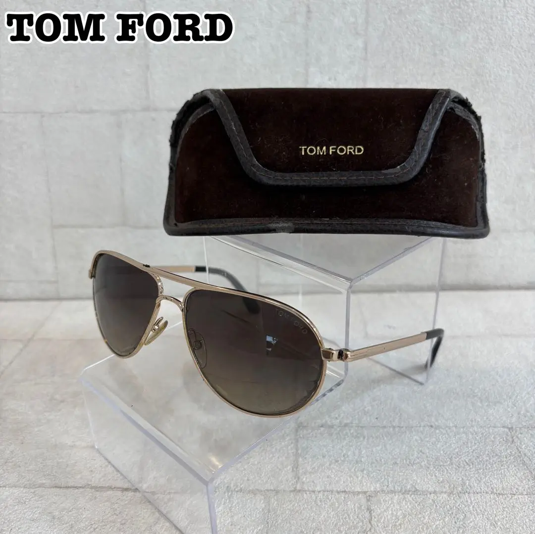 極美品✨TOM FORD サングラス　TF144 Marko 18V　ケースつき TF144 MARKO 18V トムフォード FT0144 - トムフォード