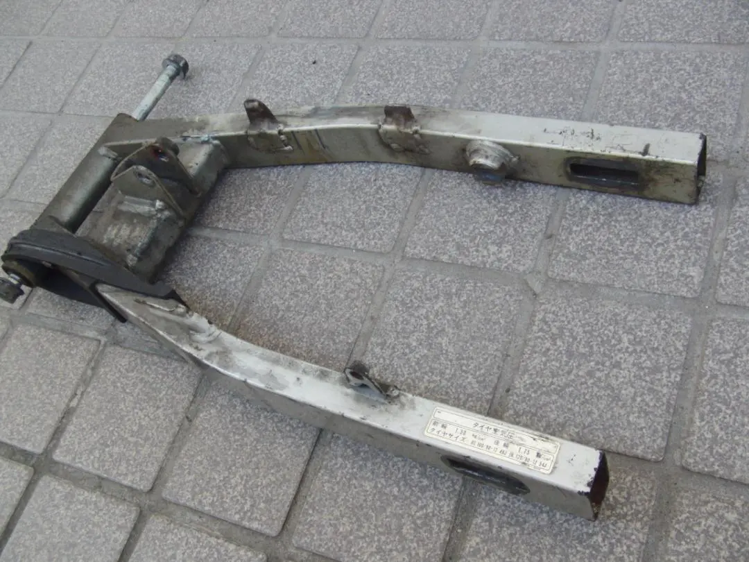 ★NSR50/80 前期型フレーム カット無し、サイドスタンドステー付 書付！ ☆NSR50/80 前期型フレーム カット無し、サイドスタンドステー付