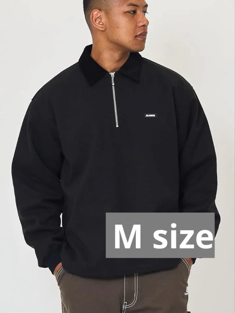 Thumbnail of XLARGE Half Zip Black