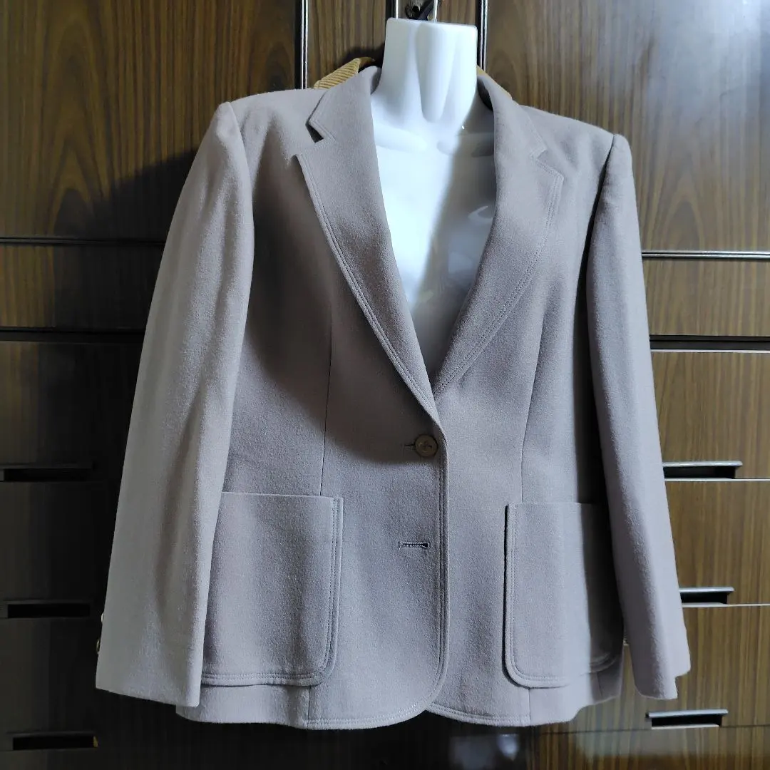 Thumbnail of LOVE MODA Beige Tailored Jacket 15A2