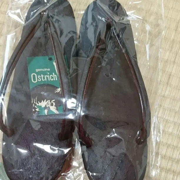 arinko【未使用】JRA認定 オーストリッチ和装バッグ草履セット arinko様専用【未使用】JRA認定 オーストリッチ和装バッグ草履セット