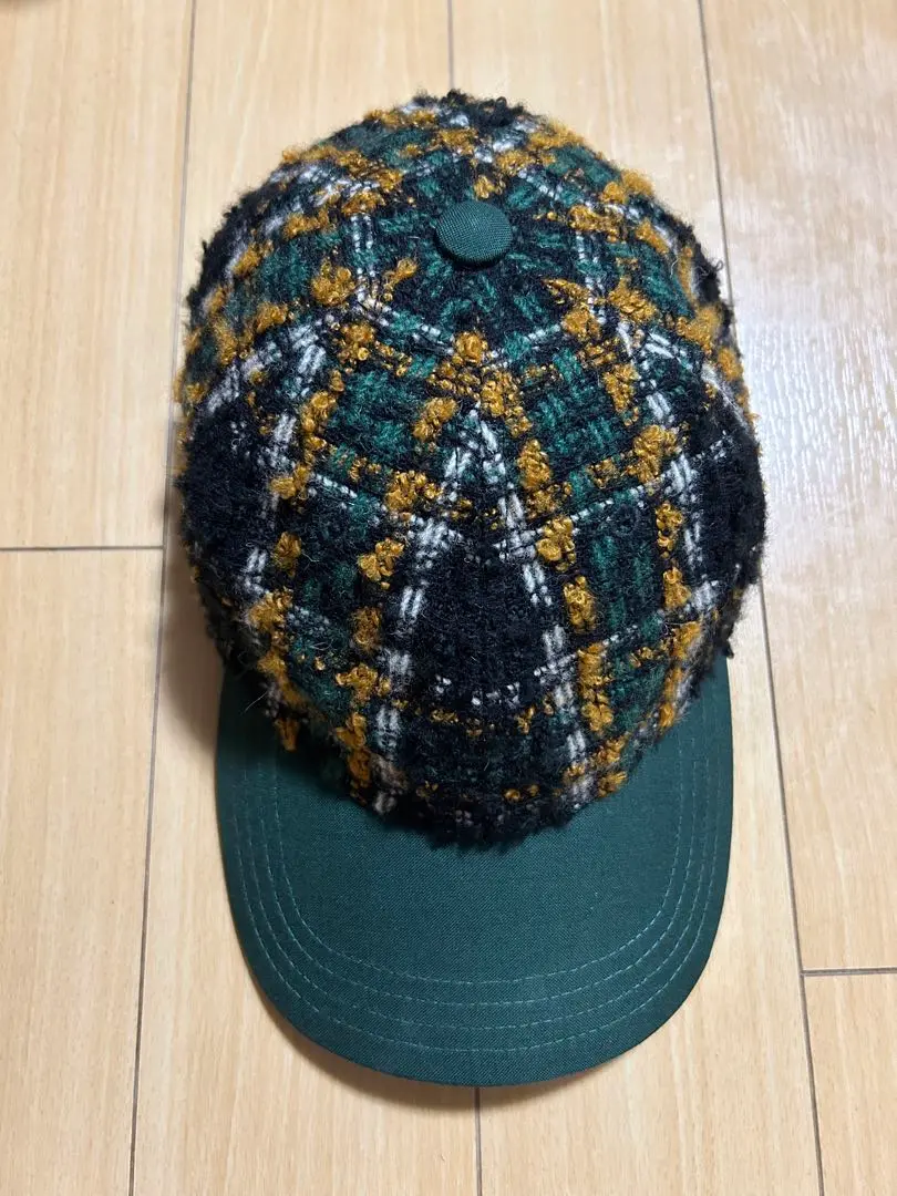 Black Cotton Slogan Cap