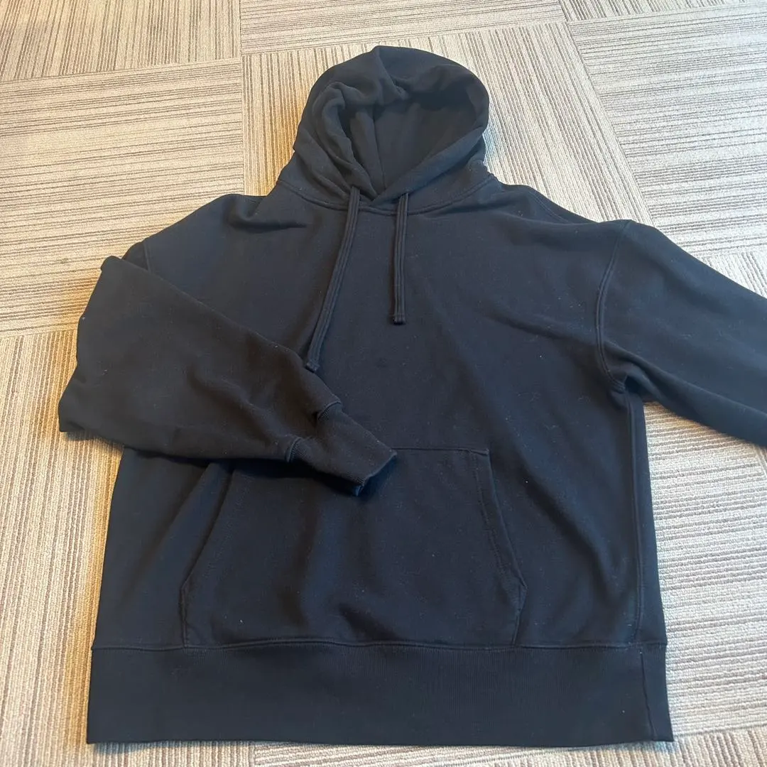 Thumbnail of GAP hooded sweatshirt, black, men's S