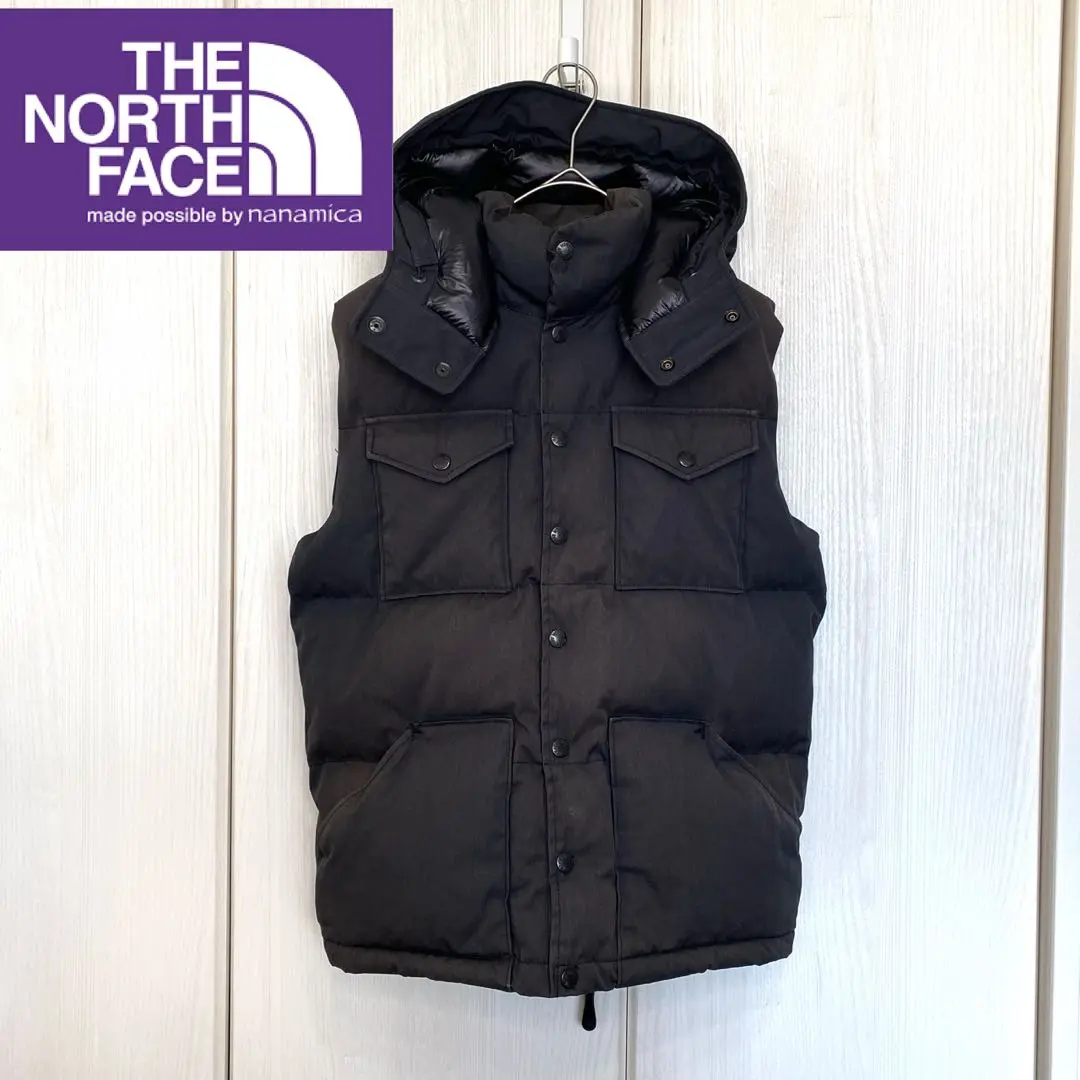 【美品】the north face purple label ダウンベスト 紺 2025年最新】THE NORTH FACE PURPLE LABEL メンズ ダウンベスト