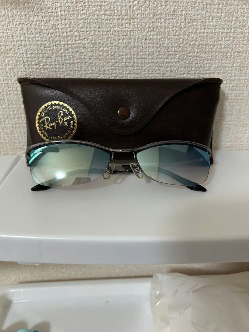 Ray-Ban　サングラス　RB3234　ブルーレンズ　シルバーフレーム 2025年最新】rb3234の人気アイテム - メルカリ