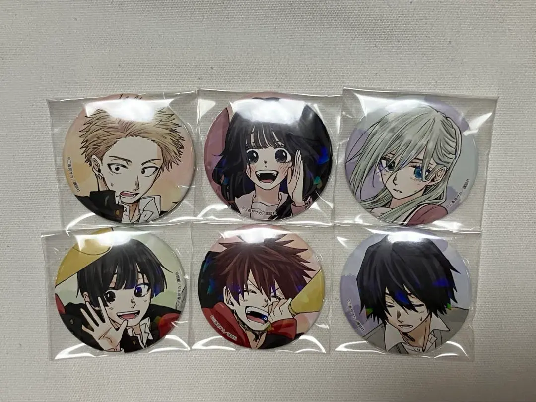 Thumbnail of Kaoru Hana wa Rinto Saku Hologram Can Badge Complete Set