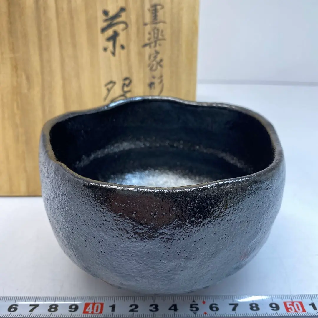 Ａ950 平安 祥悦造 利休七種之門 楽茶碗 検校 共箱共布栞付 未使用 茶道具 Amazon.co.jp: A950 平安 祥悦造 利休七種之門 楽茶碗 検校 共