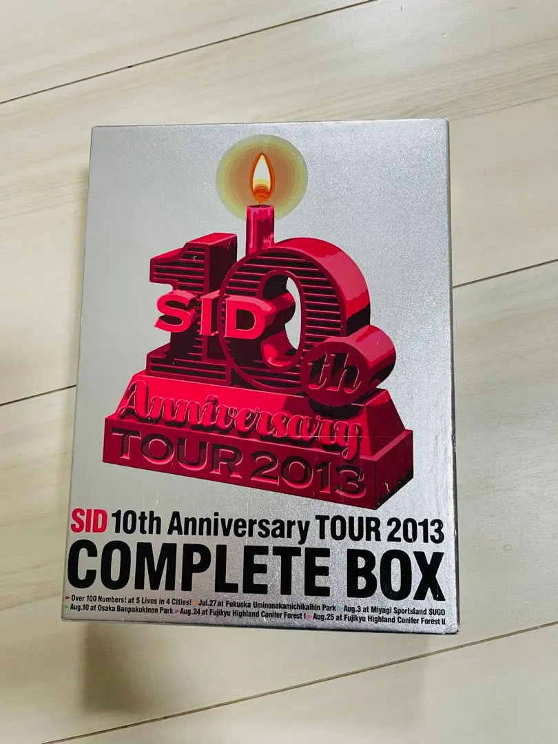 2025年最新】SID 10th Anniversary TOUR 2013 COMPLETE BOX の