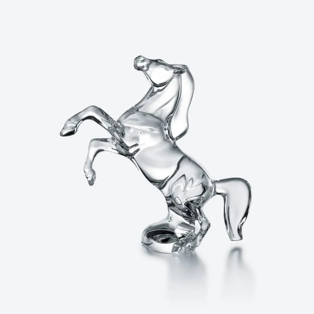 【本日終了SALE！大人気】Baccarat いななく馬　縁起物　躍動感 高級感 バカラBaccarat 