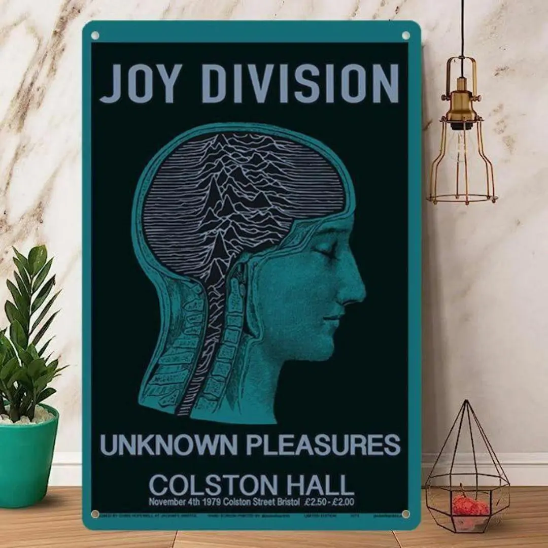 アートポスター Joy Division ジョイ・ディビジョン 送料込 匿名発送 Joy Division「Unknown Pleasures」発売40周年記念イギリス