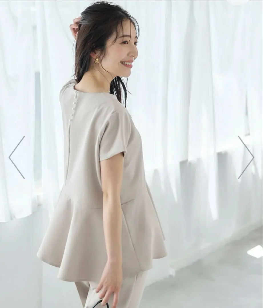 Thumbnail of coca Back Pearl Blouse