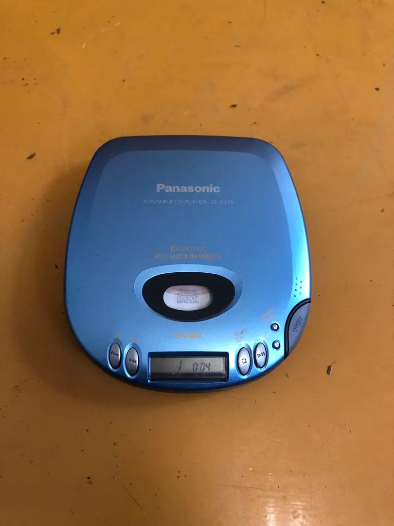Panasonic ポータブルCDプレーヤー SL-S330 Yahoo!オークション - 未使用/現状 Panasonic SL-VP30-S