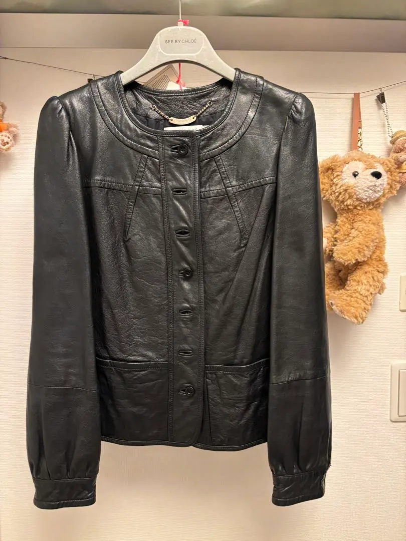SEE BY CHLOE シーバイクロエレザージャケットブルゾン本革レディース SEE BY CHLOE シーバイクロエレザージャケットブルゾン本革レディース