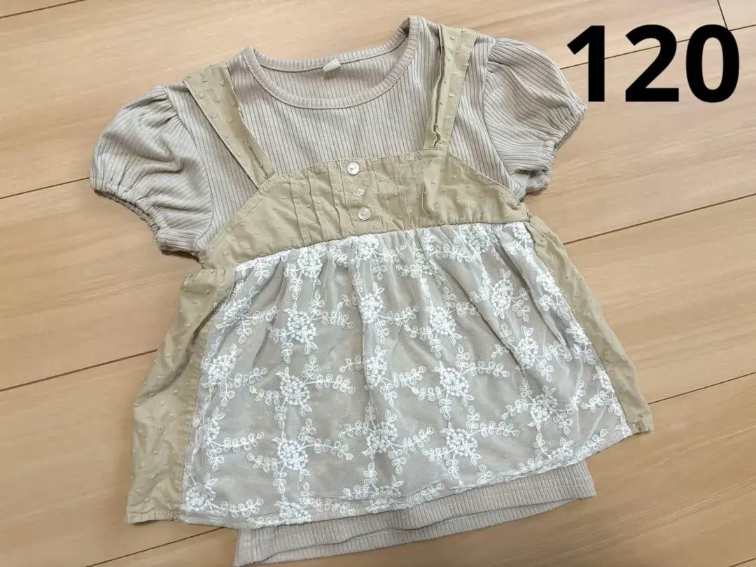 Thumbnail of Layered-look short-sleeved top