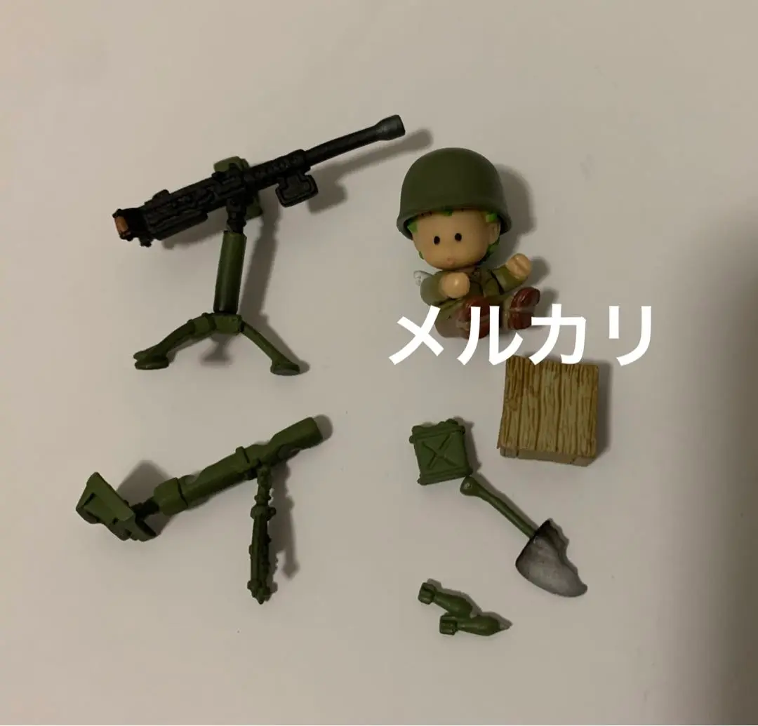 Dr.スランプアラレちゃん　ミリタリーコスチュームフィギュア　栗頭先生4点セット Dr.スランプアラレちゃん ミリタリーコスチュームフィギュア 栗