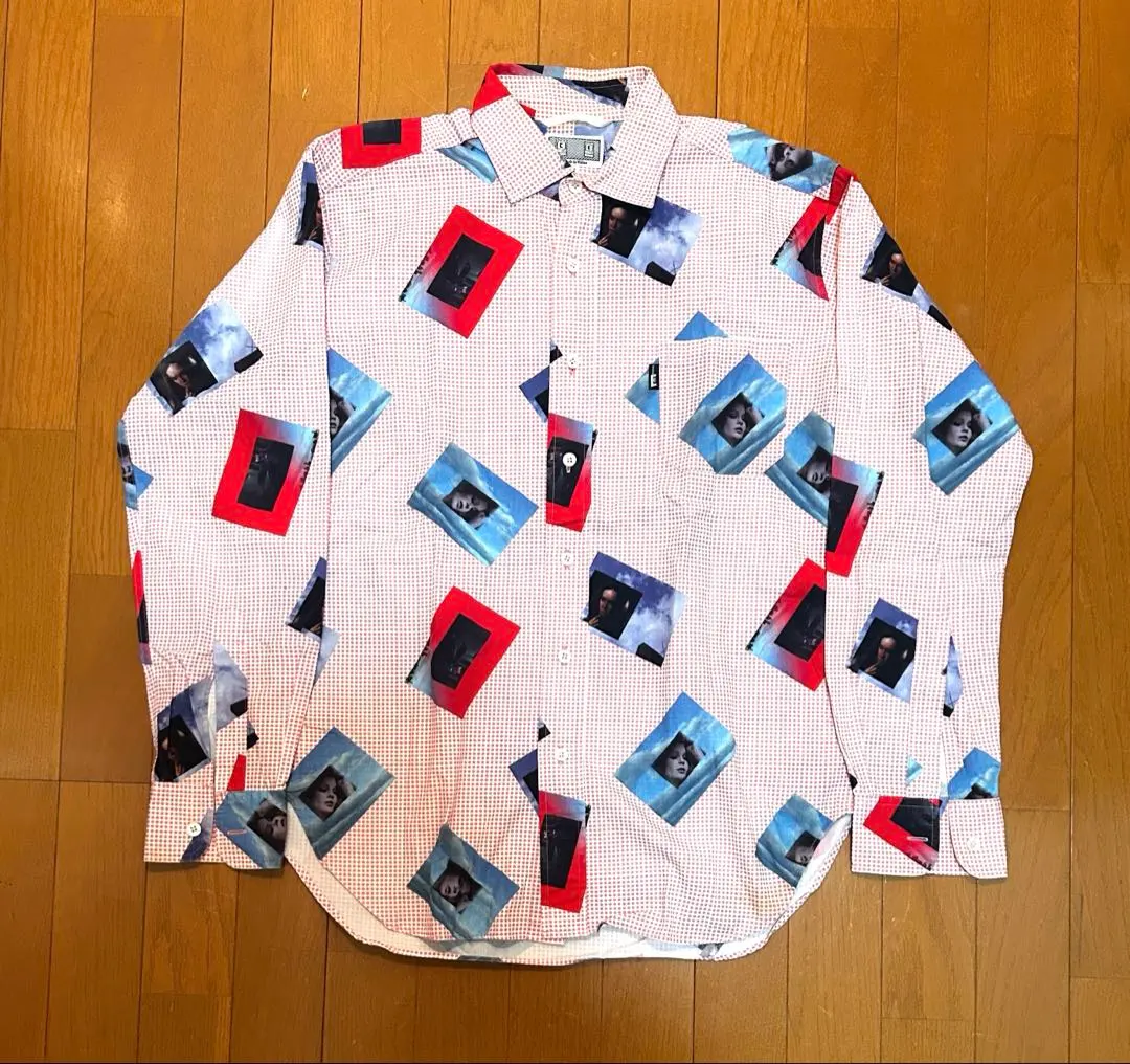 Thumbnail of C.E CAV EMPT Colorful Photo Frame Pattern Shirt, Size M