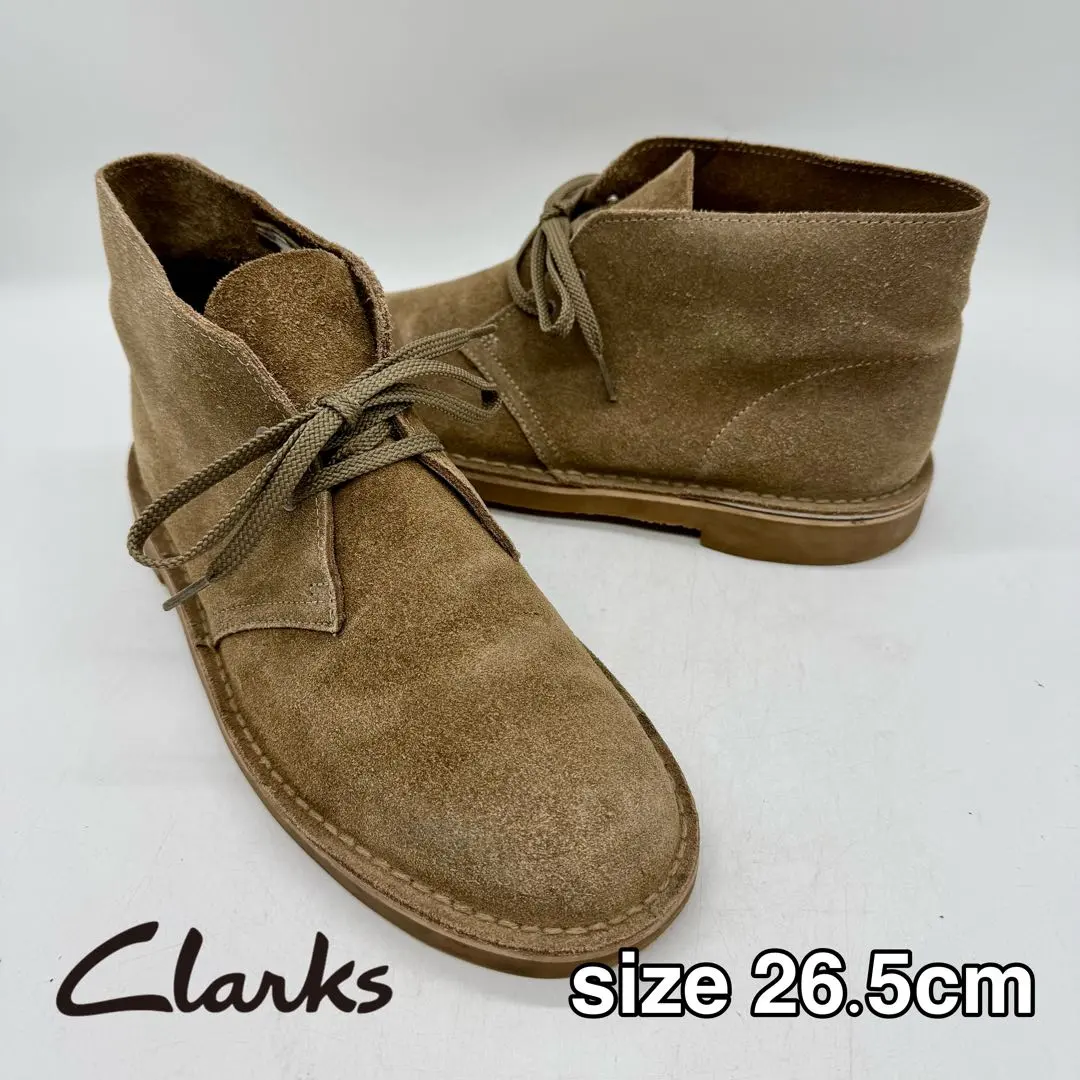Thumbnail of Clarks 15522 Suede Chukka Boots Brown - Excellent Condition