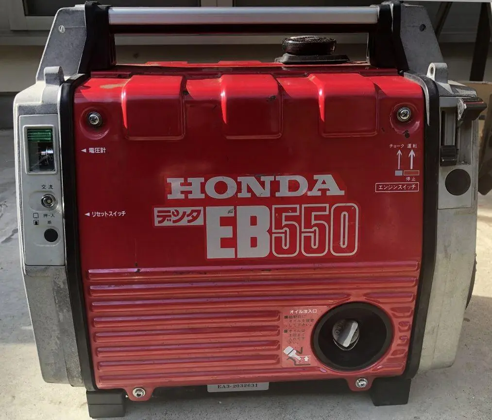 ホ*ー様 ② ホンダ EB550 ポータブル発電機 Yahoo!オークション -「発電機 ホンダeb550」の落札相場・落札価格
