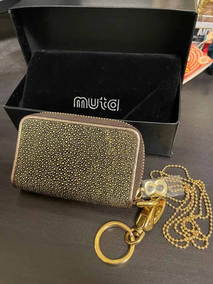 ★【未使用品】70%off MUTA ガルーシャ　コインケース　ゴールド★ 2025年最新】muta コインケース・小銭入れの人気アイテム - メルカリ