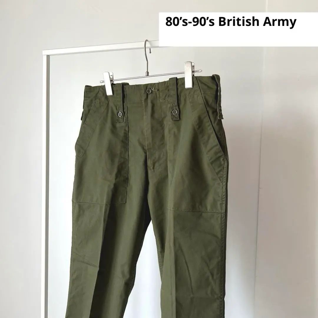 Sale【デッドストック】イギリス軍 ベイカーパンツUK実物 ライトウェイト84 2025年最新】イギリス軍 ベイカーパンツ デッドストックの人気