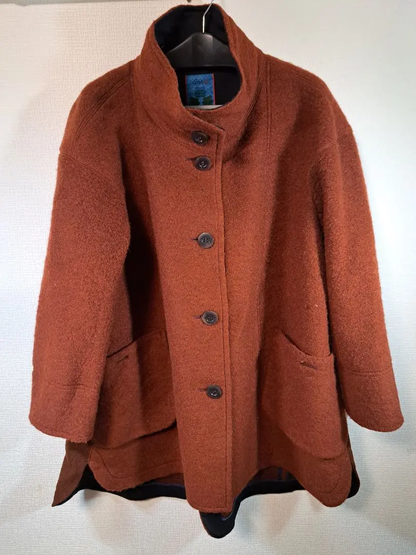 【極美品】アン吉のコート　ann吉　ゆったり　38 極美品】アン吉のコート ann吉 ゆったり 38 - メルカリ