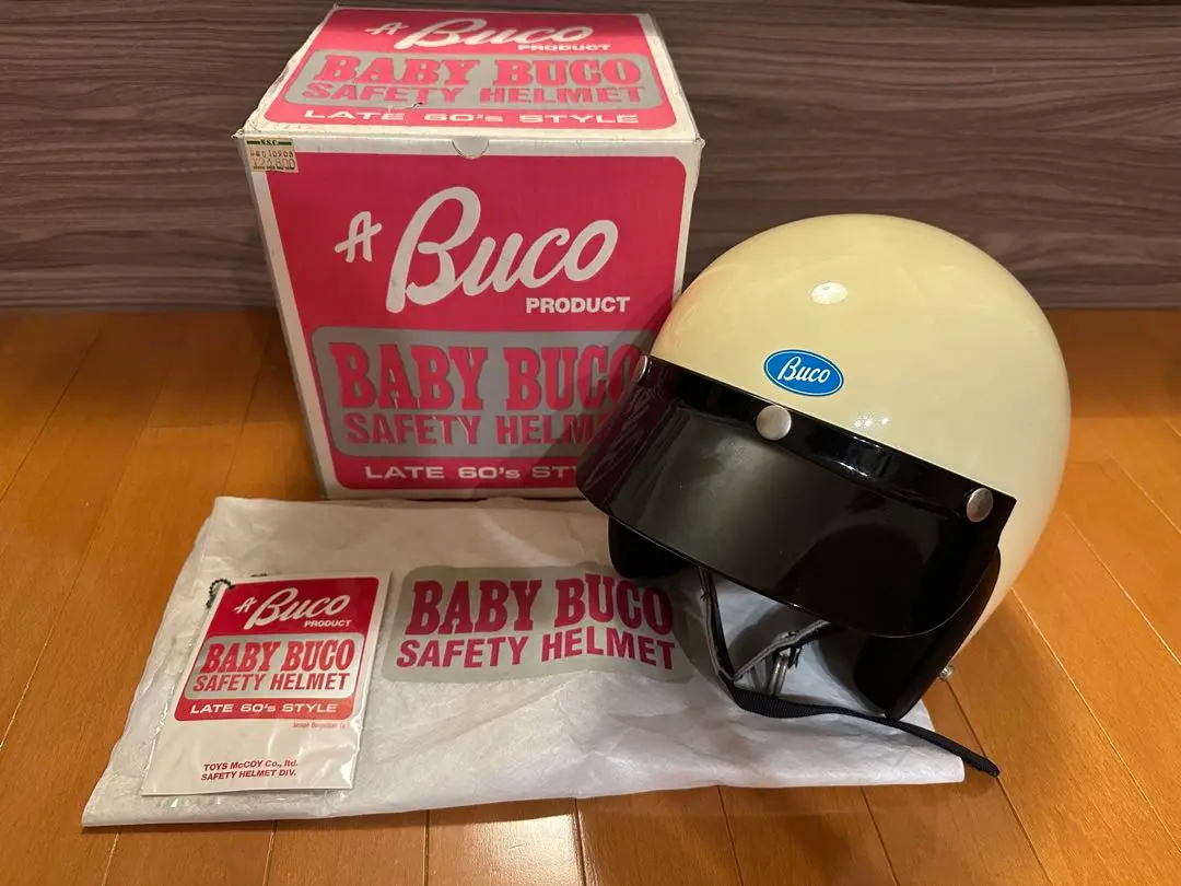 じ*ん様 TOYS McCOY BABYBUCO Buco ブコ ジェットヘルメ BUCO BUCO ブコ BABY GT SILVER/BK ベビーブコ ジーティー
