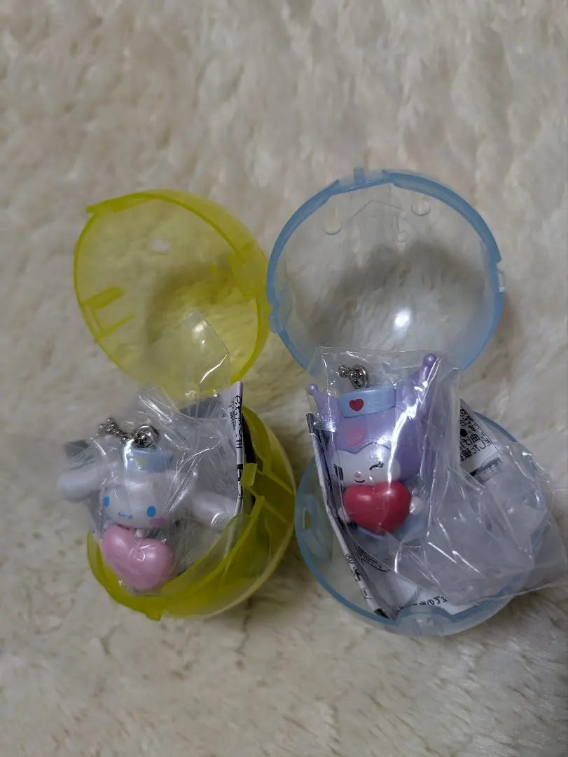 Thumbnail of Capsule Toy Sanrio Nurse Swing Mascot Kuromi & Cinnamoroll