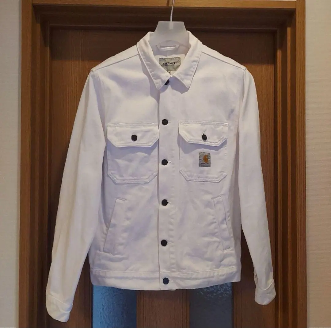 未使用 カーハートWIP RIDER JACKET デニム M 新古 New Men's Women's Jacket Carhartt wip jacket Rider vintage