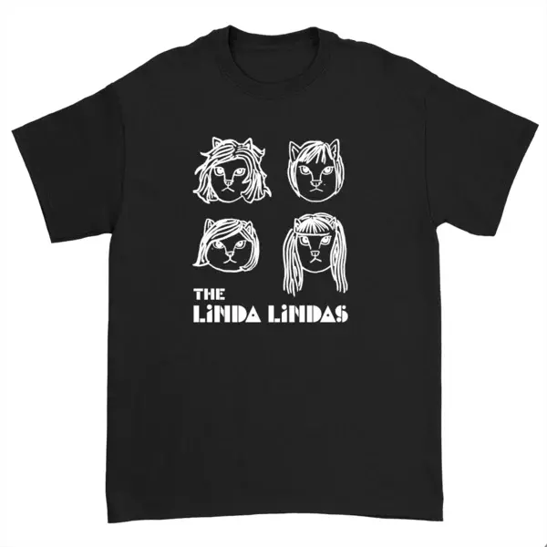 リンダ　リンダズ　サイン入りTシャツ　Mサイズ　THE LINDA LINDAS THE LINDA LINDAS : Cats! Rainbow (ユニセックス 海外輸入バ