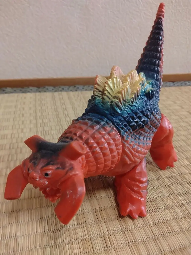 昭和当時物】□ ブルマァク ギラドラス ソフビ 芳ばしい
