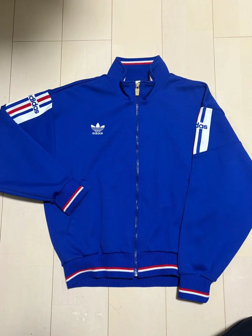 adidas 愛迪達 運動外套 90年代 原版 藍色 的縮圖