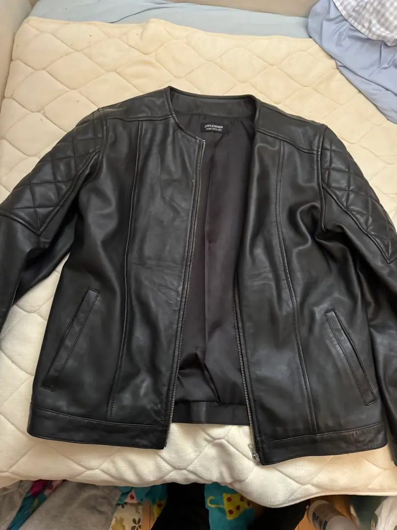 【美品】JTP LEATHER レザー ジャケット 羊革 ブラック M タグ付き 2025年最新】JTP レザーの人気アイテム - メルカリ