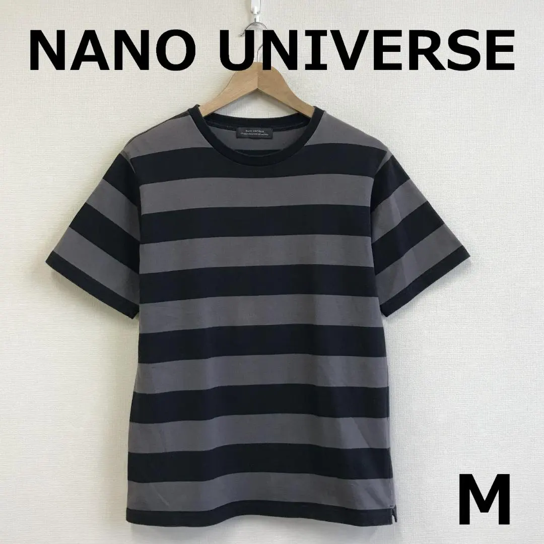 Thumbnail of Final A0922A04 【NANO UNIVERSE】 Border T-shirt