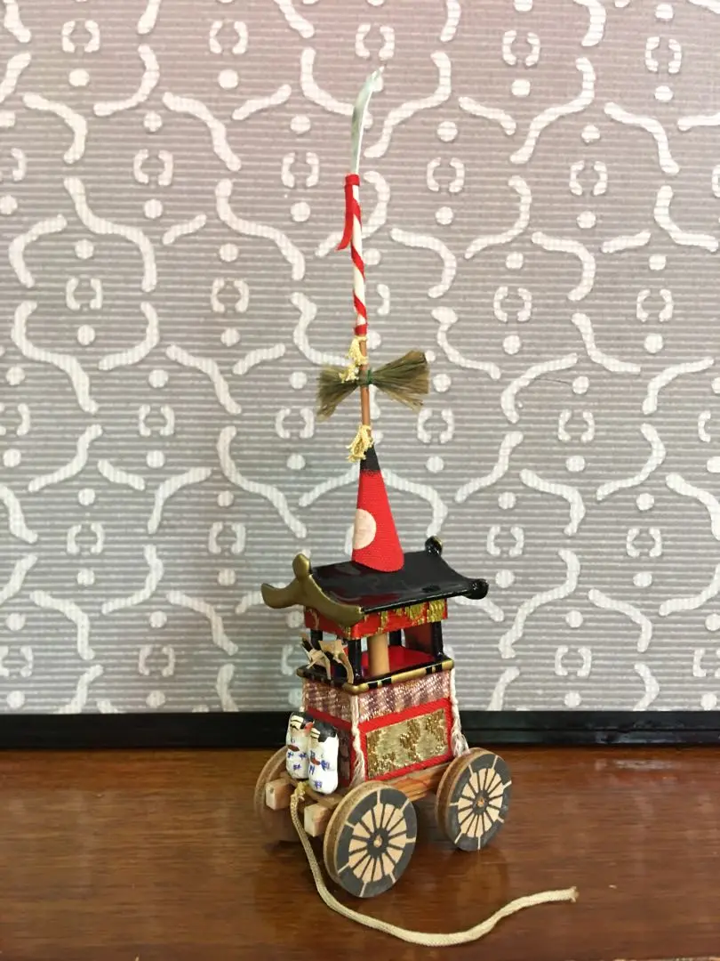 祇園祭　船鉾　ミニチュア　置物　郷土玩具　京都　昭和レトロ 祇園祭 船鉾 ミニチュア 置物 郷土玩具 京都 昭和レトロ - メルカリ