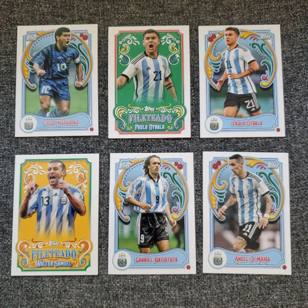 Topps Argentina Fileteado Enzo Fernandez Auto Autograph