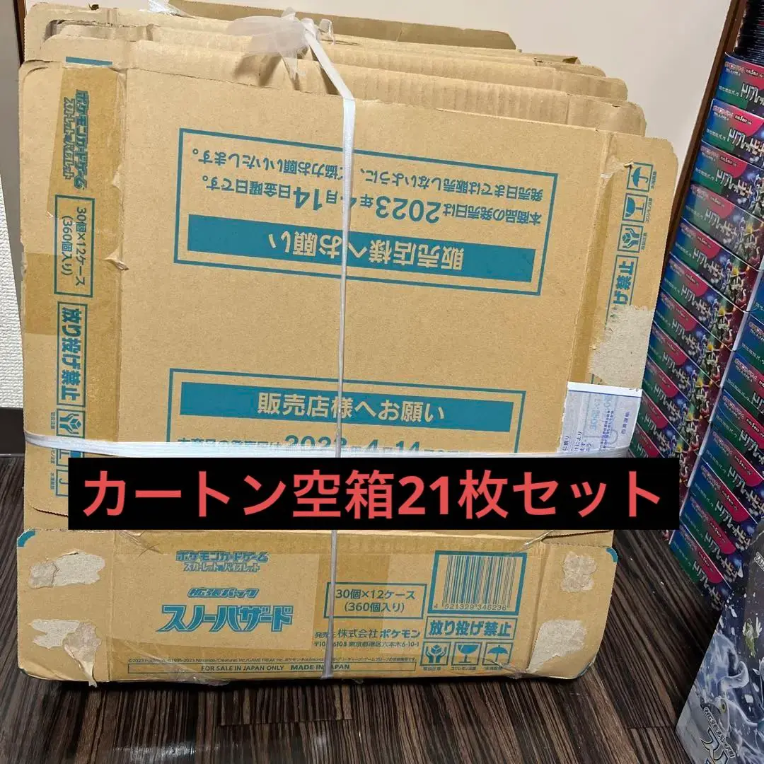 スノーハザード　1カートン分 ポケモンカードゲーム 1カートン 12箱入り 新品未開封 スノー