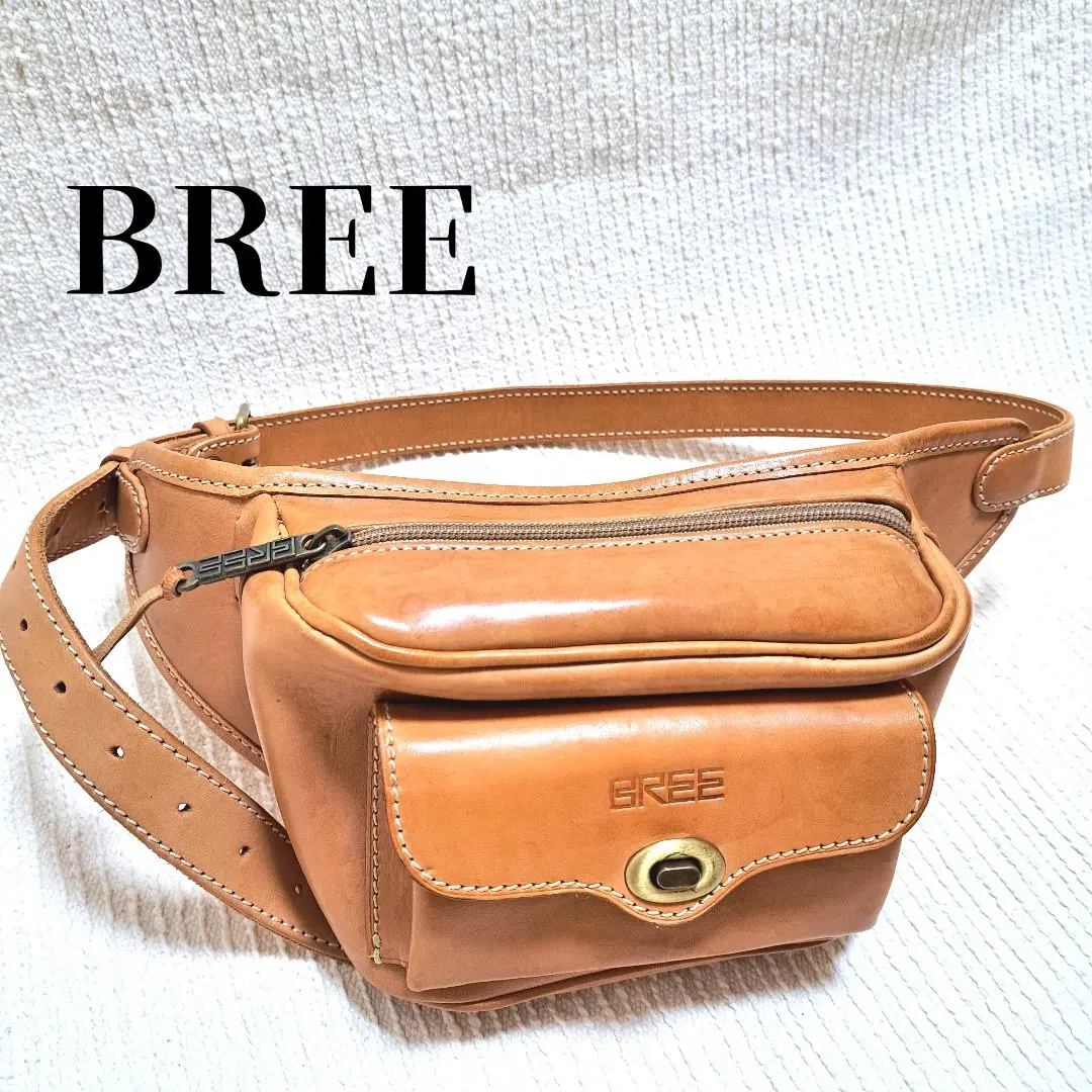BREE ヌメ革 ボディーバッグ ウエストポーチ ターンロック ユニセックス 2025年最新】BREE ボディバッグ・ウエストポーチの人気アイテム