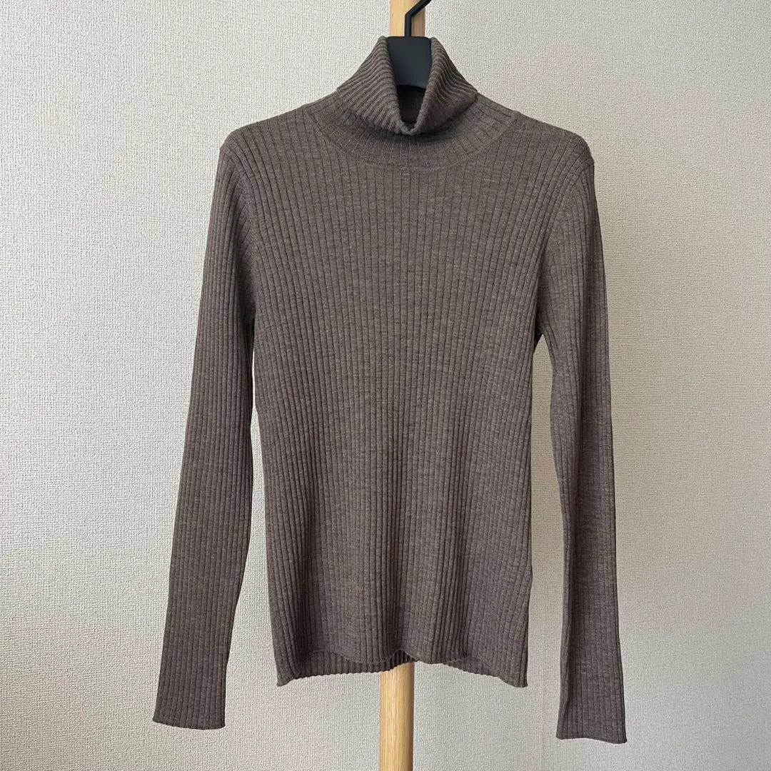 Thumbnail of Excellent Condition Beatrice Ribbed Knit Turtleneck Thin Wool Fas-Sun-Far