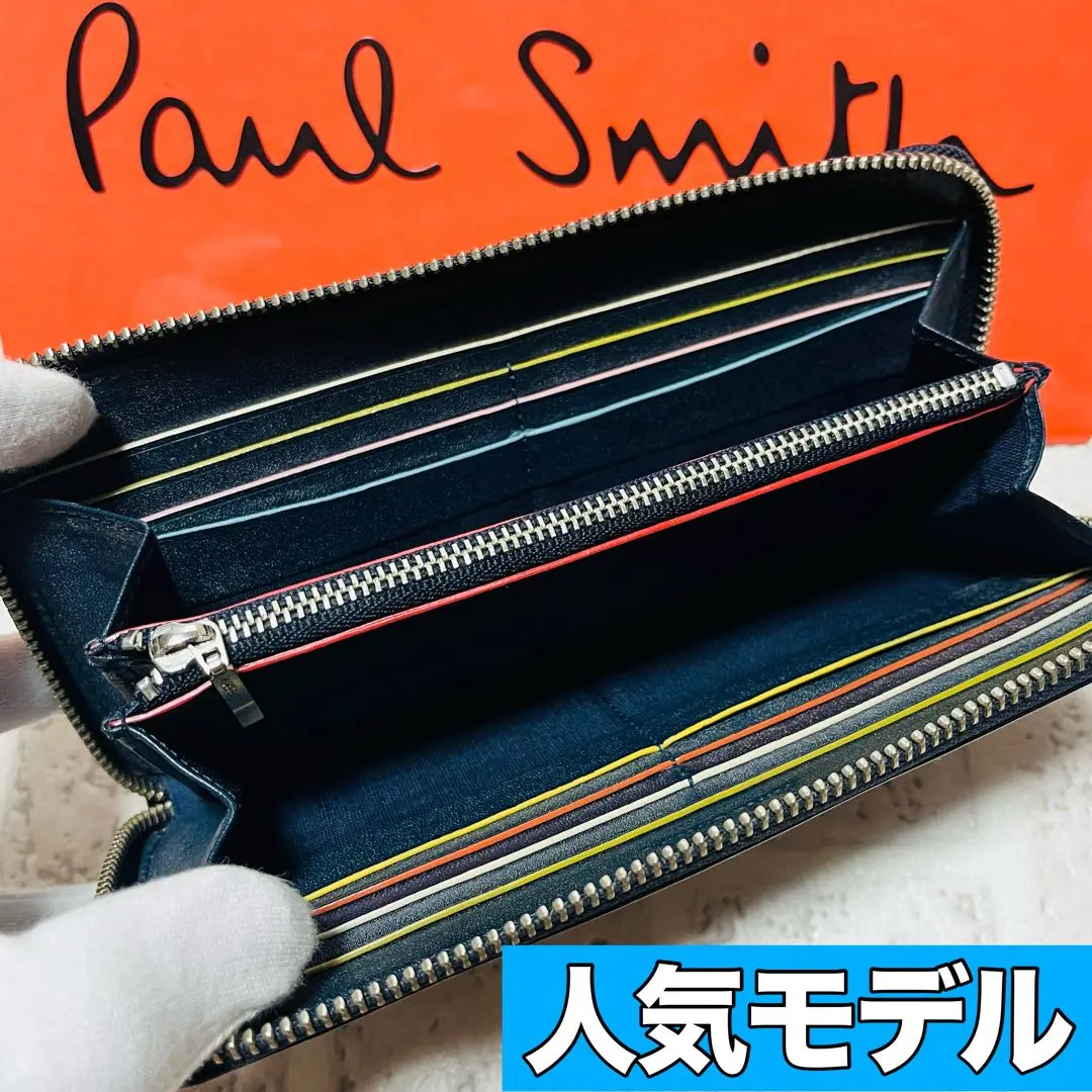 ◆未使用級 Paul Smith 蠟引き PCワックス ラウンドファスナー長財布 2025年最新】paul smith 財布 pcワックスの人気アイテム - メルカリ