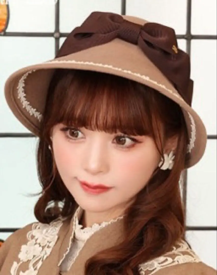 ぴのきお　新品未使用タグ付き　イノセントワールド　ピンクリボン麦わら帽子 新品タグ付き】 しまむら 麦わら帽子 ビック リボン ピンク 夏