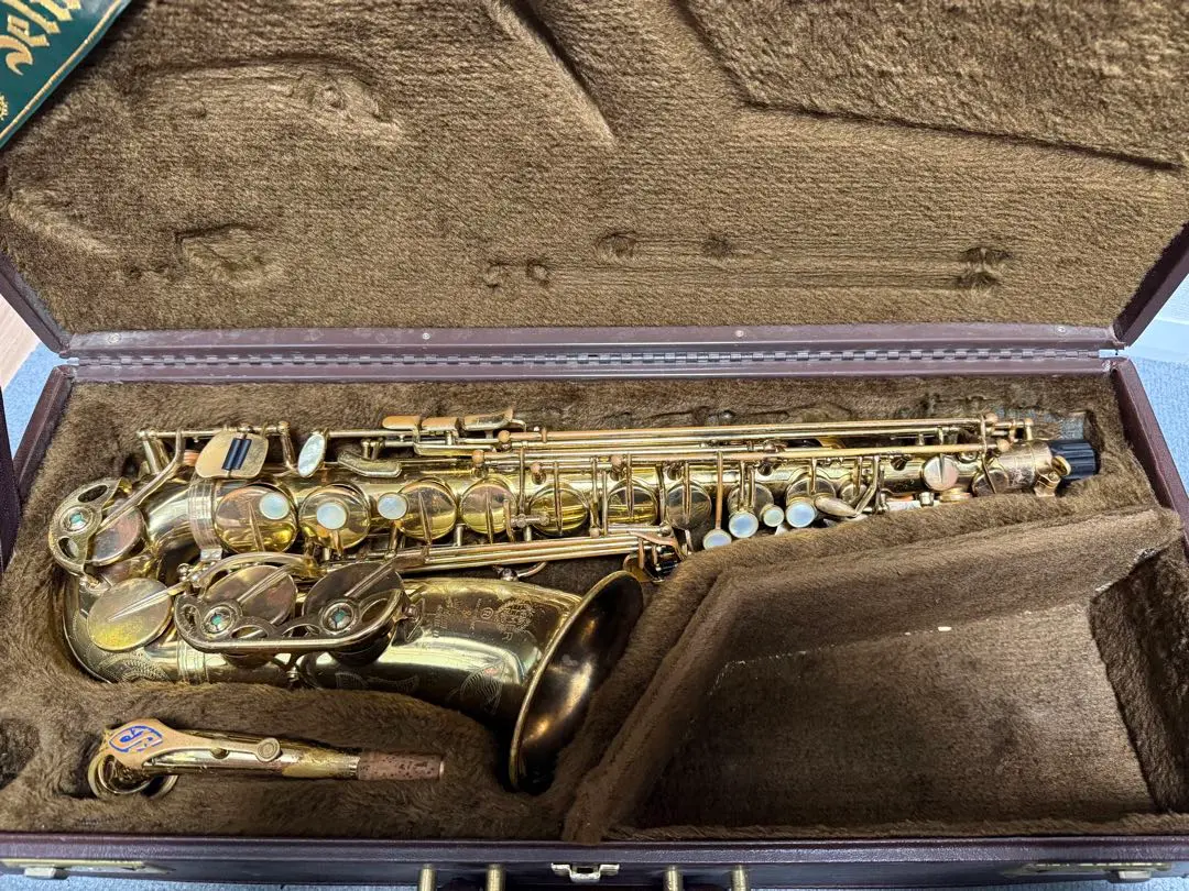 セルマー アルトサックス SA80 シルバー シリアル37万番台 H. Selmer SA80 SERIE II W/O GL 1996年製アルトサックス [調整