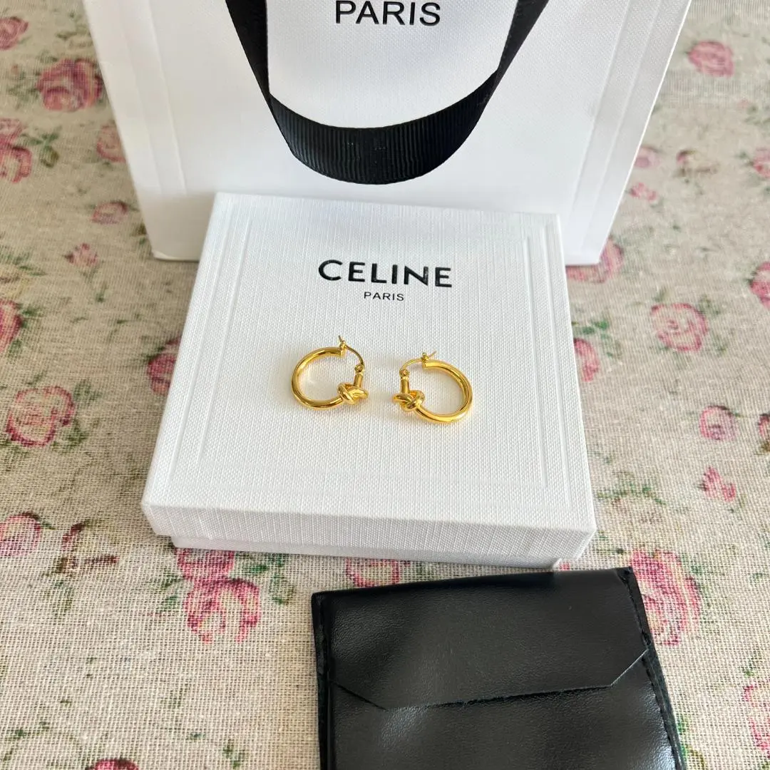 Thumbnail of Popular Celine Gold Hoop Earrings